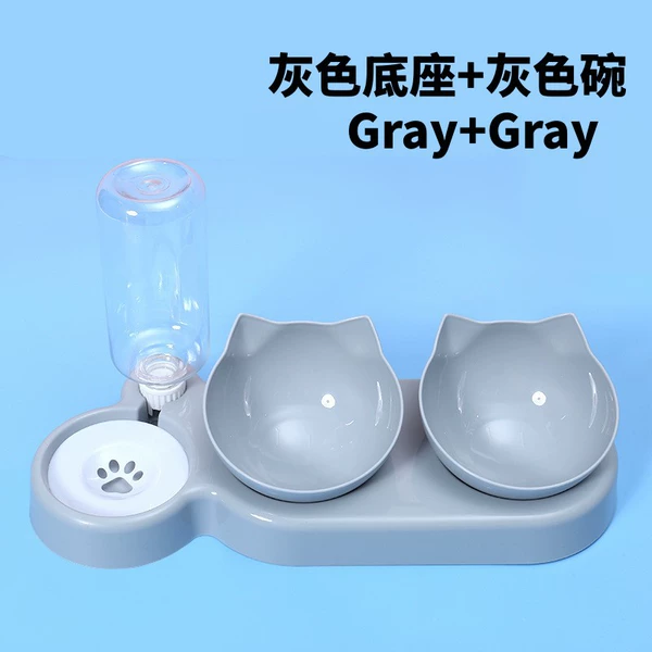 Gray + gray bowl