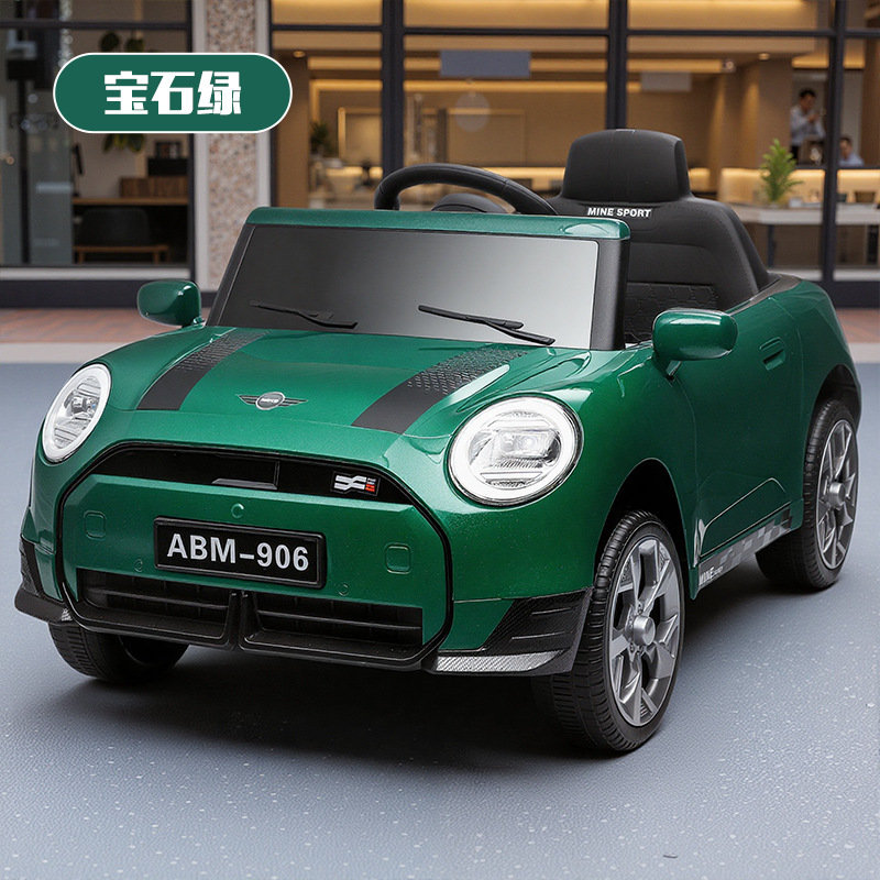 coche eléctrico infantil de cuatro ruedas coche de juguete se puede sentar en el coche de control remoto 1 - 3 - 5 años de edad para niños varones coche de juguete recargable image 8