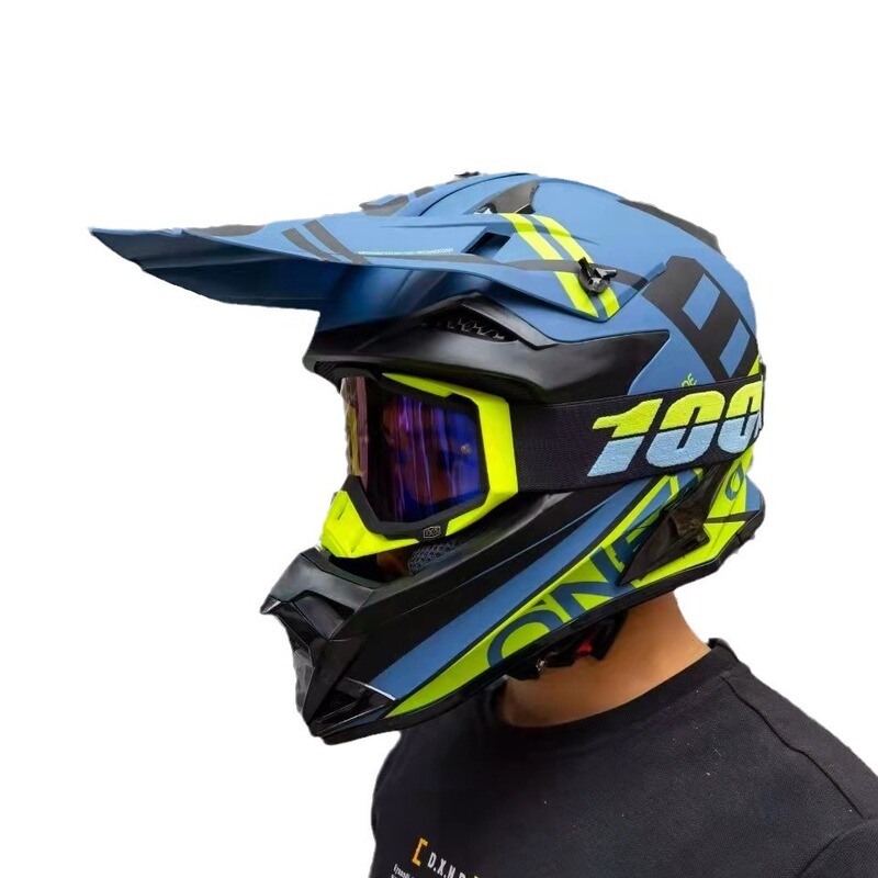 新しいオフロードバイクヘルメットラリーレーシングオートバイ用品大人の四季ユニバーサルオートバイ旅行男性と女性の帽子 Pingju|undefined
