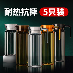 亚克力扎壶茶水壶商用1l装餐厅饭店用加厚饮料壶果汁壶塑料冷水壶-阿里巴巴