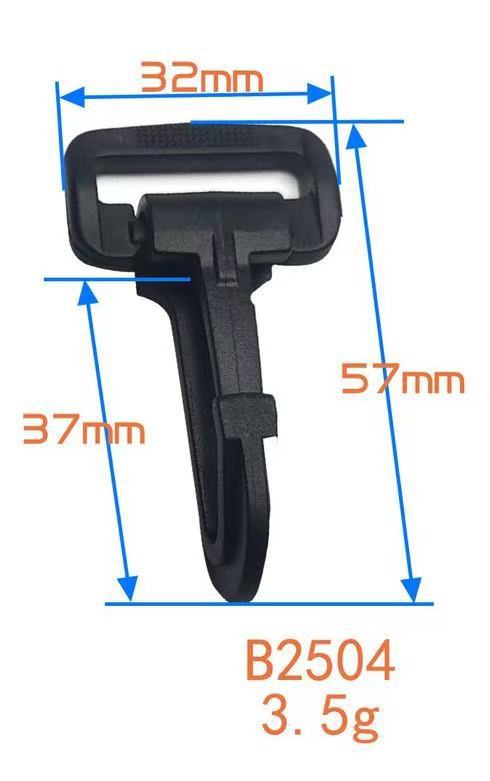 El fabricante tiene en stock accesorios para equipaje, clips de plástico para perros, ganchos giratorios, ganchos para correas de hombro, ganchos para mochilas. image 20