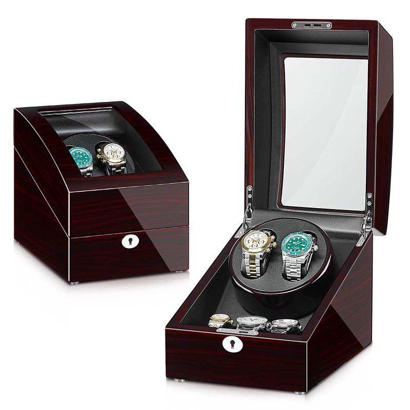 En stock reloj al por mayor Shaker reloj mecánico automático reloj eléctrico convertidor motor reloj Shaker reloj caja de almacenamiento