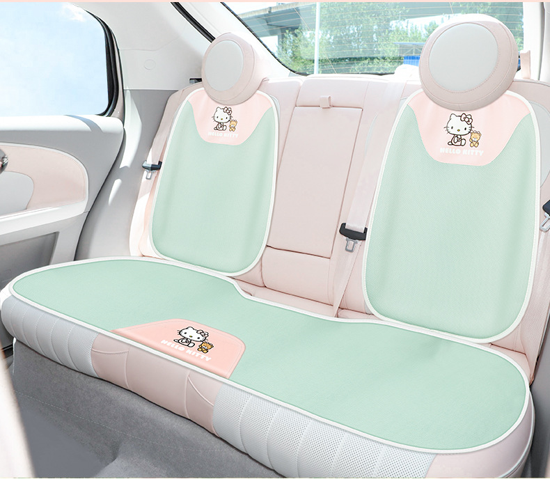 Car Summer Seat Cushion Set, Universal Four Seasons, Cartoon