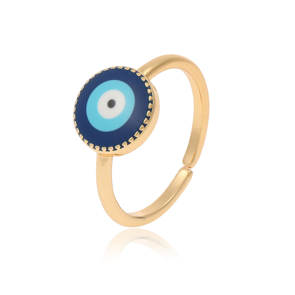 Fashion Heart Shape Copper Plating Open Ring 1 Piece