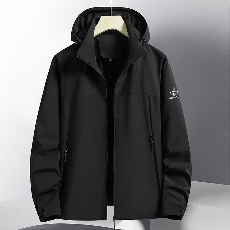 Men's Lightweight Waterproof Windproof Outdoor Casual Jacket_voghion.com