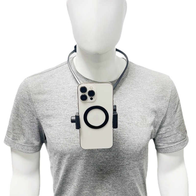 Soporte de cuello halter para teléfono móvil Gopro DJI Cámara deportiva Collar Disparo de primera perspectiva Ciclismo Luya Accesorios de pesca