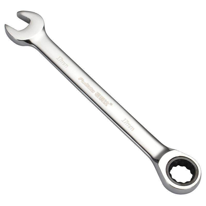 Pequeña llave rápida trinquete de doble cabeza trinquete conjunto de herramientas 1314 hacia adelante y hacia atrás abertura de doble propósito flor de ciruela