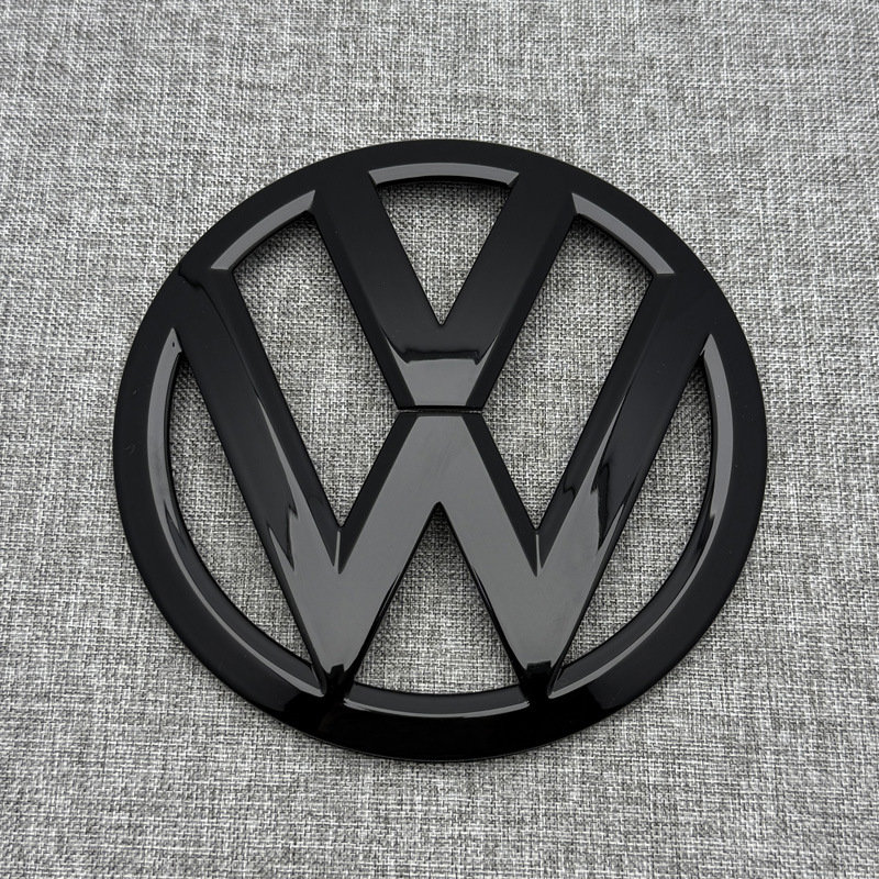 Suitable for Volkswagen Multivan Metway T5 Black Logo Kailuwei T6 Mid-Grid Tail Logo Modified Black Car Logo