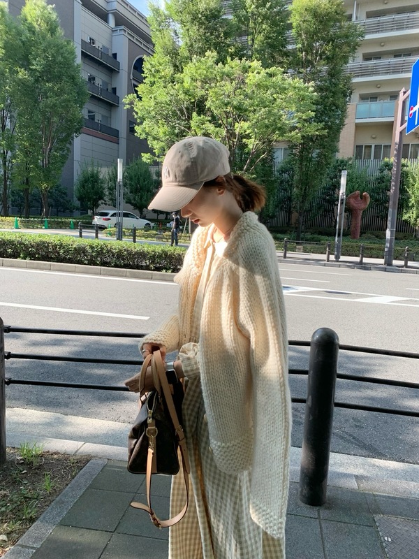 浅月本期重磅粗针木扣毛衣外套宽松日系原谅慵懒风针织通勤毛衣女|undefined
