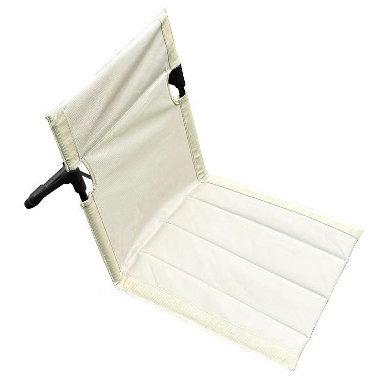 Outdoor Folding Backrest Chair Leisure Folding Lounge Chair Portable Lightweight Lazy Chair Leisure Floor Mat Cross-Border Ready Stock