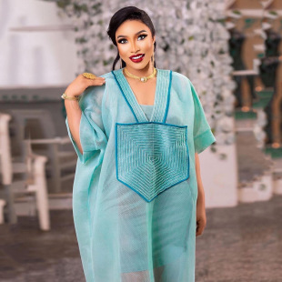 Independent Station Cross-Border Foreign Trade Summer New Large Size Women's Dress Casual Fashion African Women's Two-Piece Set