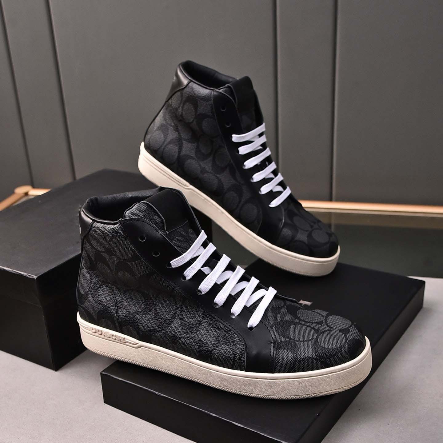 European Station 2025 Autumn/Winter New Men's Shoes Woven Casual Shoes High-End Fleece Genuine Leather Korean Version Trendy Men's Sneakers