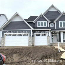 车库门电动卷帘门铝合金电动卷拉门电动静音家用防盗卷闸门翻板门