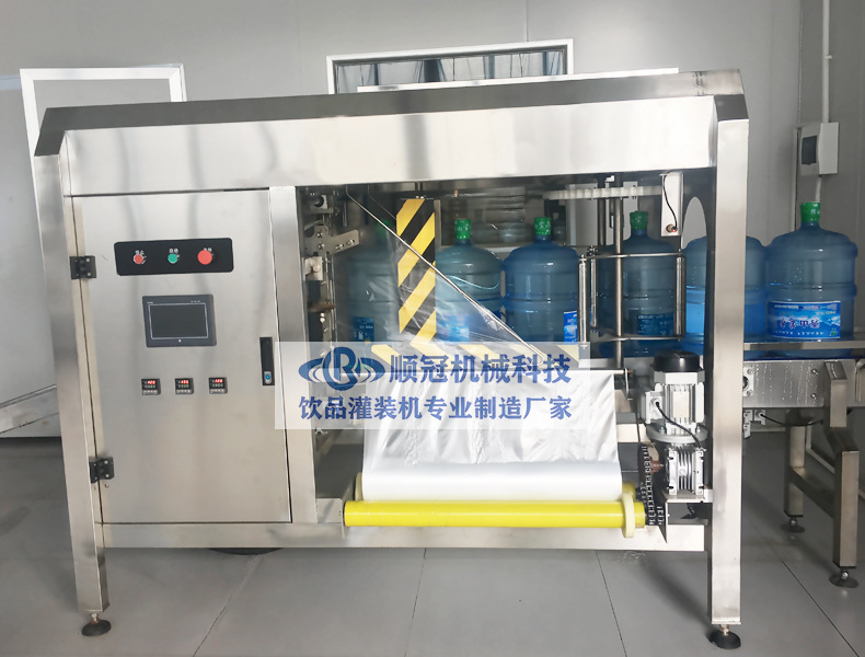 桶装水生产设备 大桶矿泉水套袋机