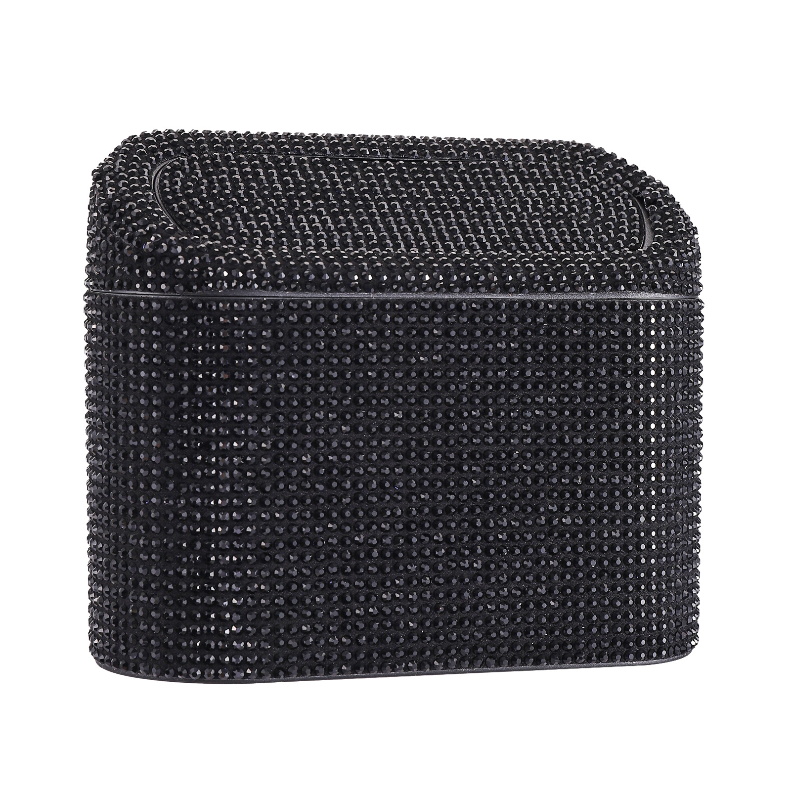 Rhinestone Car Trash Can Car Interior Storage Bin