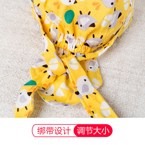 Baby hat summer 0-2 years old male and female baby hat newborn hat pirate hat thin cotton scarf spring and autumn