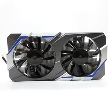 适用影驰GTX1050虎将 骁将版gtx960 950虎将版双风扇显卡散热器