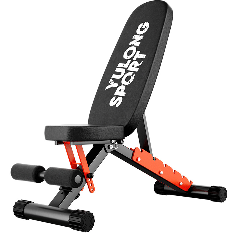 Ajustable mancuerna Banco casa silla de la aptitud pájaro volador abdominales equipo auxiliar multifuncional profesional taburete de banco