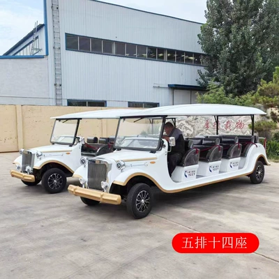 8-14 Seat Electric Sightseeing Car, Shuttle Elektrikli qolf avtomobilləri