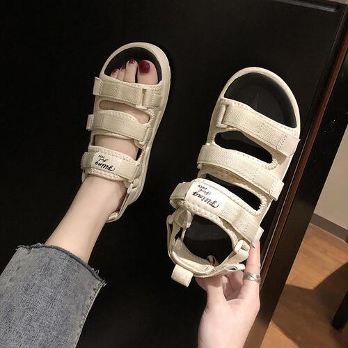 Summer New Slippers Couple Shoes Outdoor Casual Vietnam Trendy Sports Personalized Outer Wear Beach Sandals Slippers