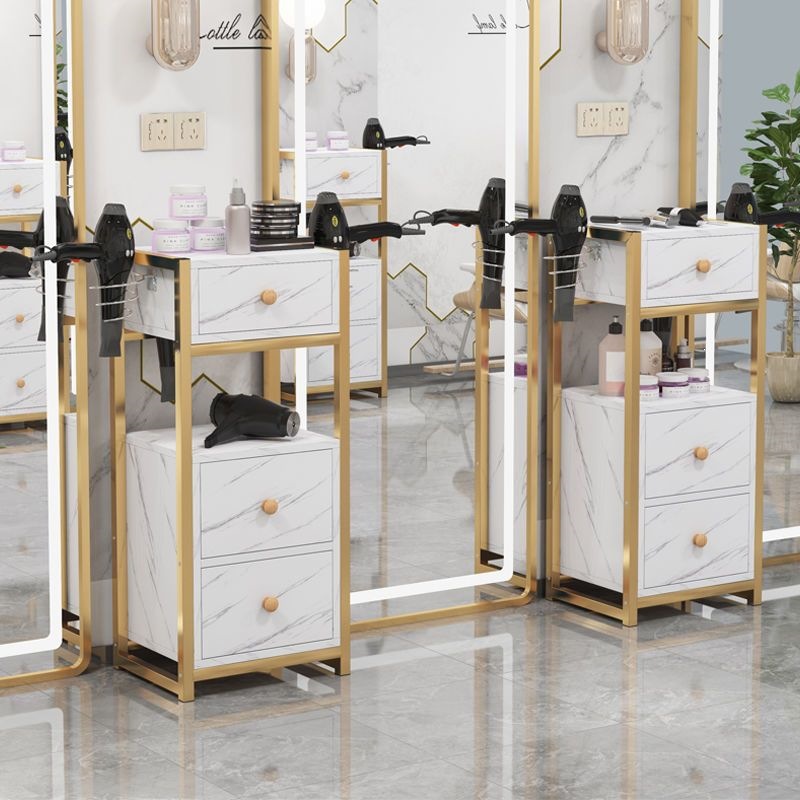 Gabinete de herramientas de barbería de estante Gabinete de herramientas de salón de belleza Gabinete de corte de pelo Barbería de estante de energía cinética Gabinete de barbería