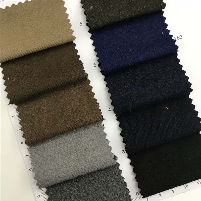 TR拉毛制服呢/活性 10个颜色现货供应 职业装 工装面料 344849