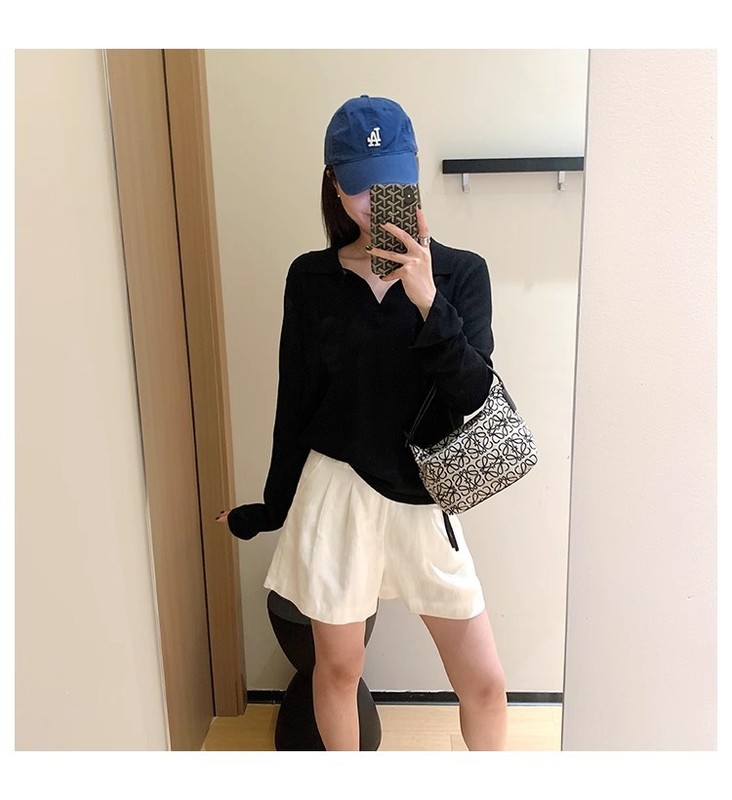 KS93老钱私服！凉感天丝亚麻polo领松弛防晒罩衫夏季透气上衣|undefined
