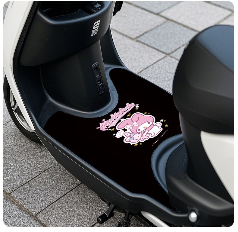 Electric Vehicle Foot Pads, Cute Battery Vehicle Foot Pads, Yadi Emma Knife Universal Cuttable Mat, Cartoon Floor Mat