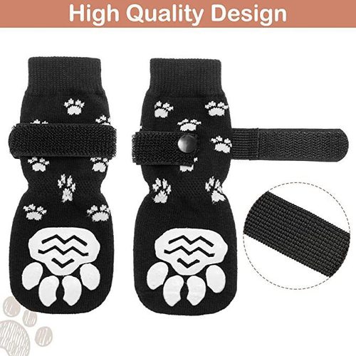 Cross-border pet socks, foot covers, cat and dog socks, outdoor non-slip waterproof shoes and socks for large and small dogs and dogs