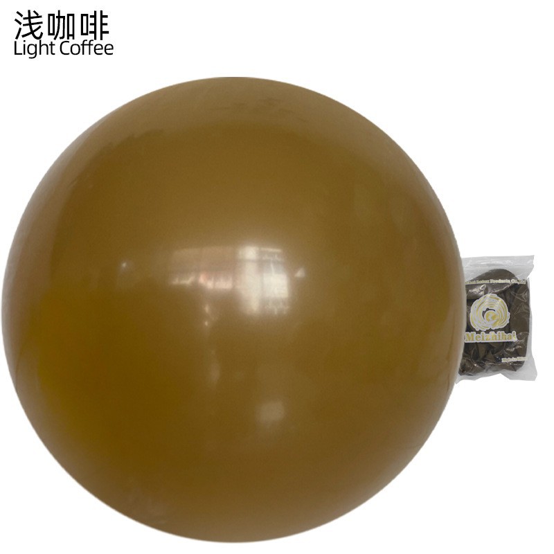 Globos de látex mate personalizados de 36 pulgadas en el mercado nocturno para vender puestos engrosados redondos, decoración de bolas, fiesta de cumpleaños al por mayor