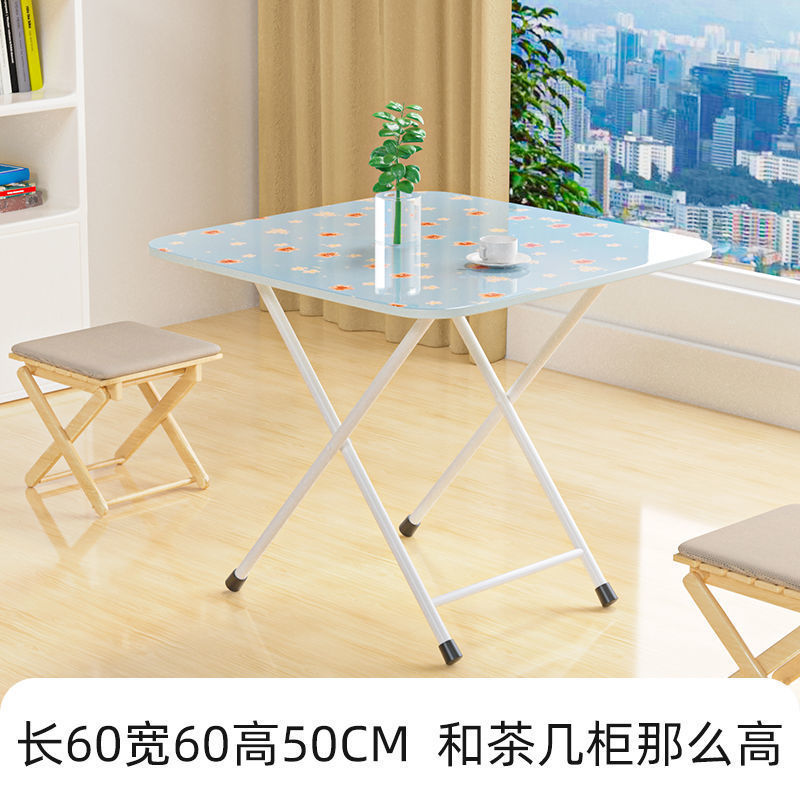 ダイニングテーブル折りたたみテーブル家庭用小さなダイニングテーブルポータブルシンプルな小さなテーブル屋外学習ストールテーブル長方形ストール|undefined