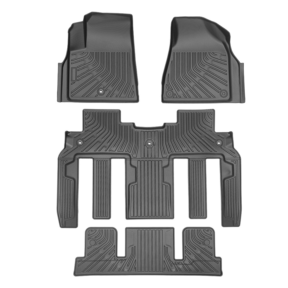 Para Chevrolet Traverse 2011 - 2017 TPE Foot Pad 3D All Weather Material Backpack Pad