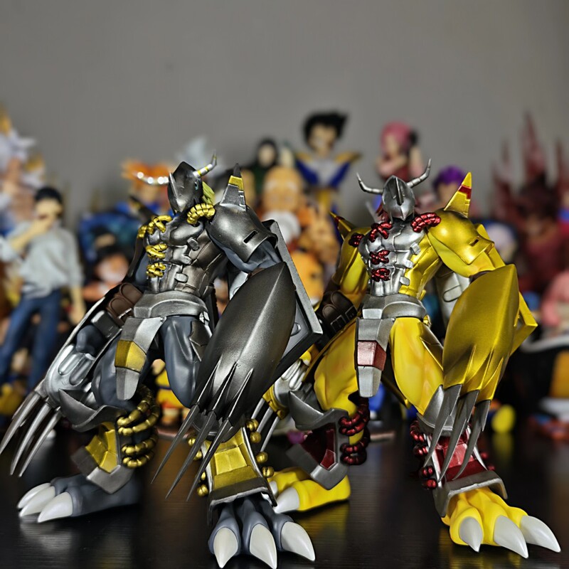 Battlegreymon Full Painted Digimon Dark Evolution Golden Greymon Figure Model Gift Ready Stock Battlegreymon Full Painted Digimon Dark Evolution Golden Greymon Figure Model Gift Ready Stock