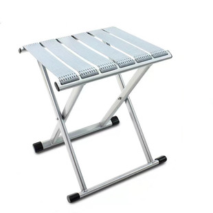 Portable Folding Stool Outdoor Mazar Backrest Folding Chair Bench Fishing Small Mazar Thickened Train Bench