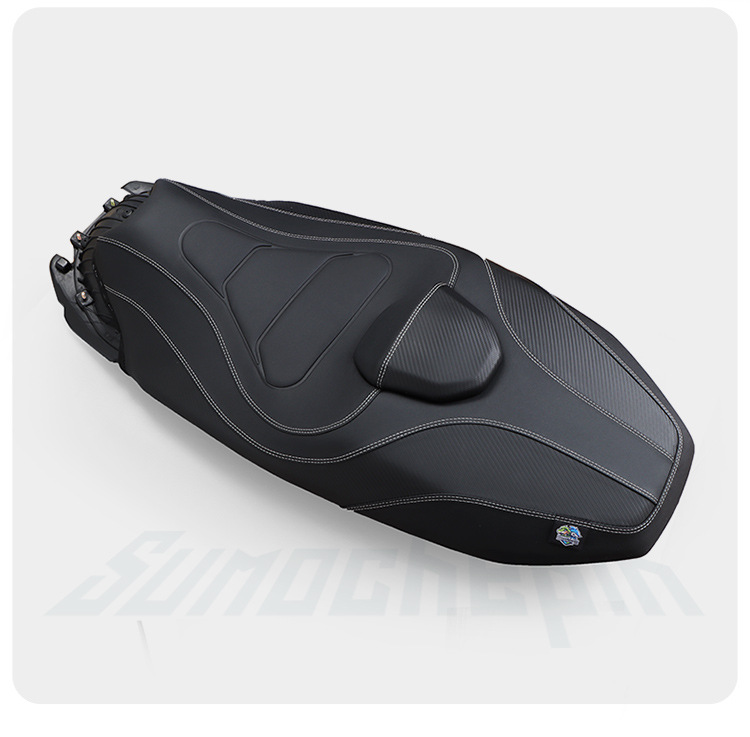 Suitable for 25 Models of Honda Adv350, Modified Seat Cushion Assembly with Upgraded Lumbar Support, Comfortable Waterproof Seat Cushion, Breathable
