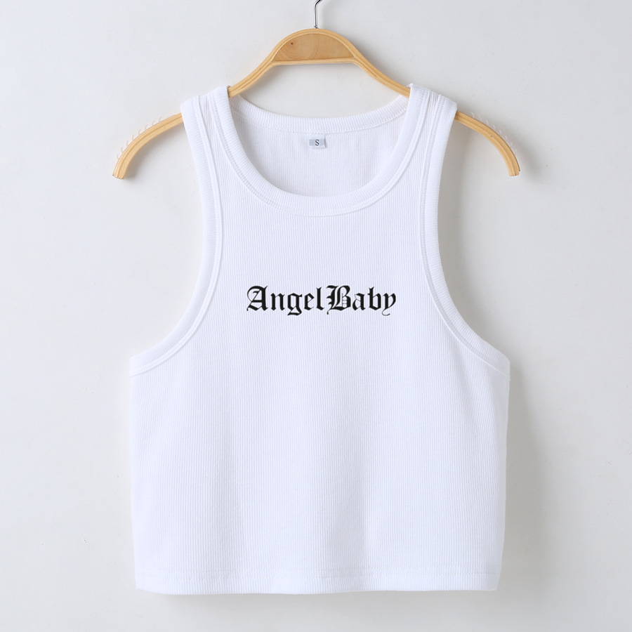 Women's Tank Tops Printing Fashion Letter display picture 5