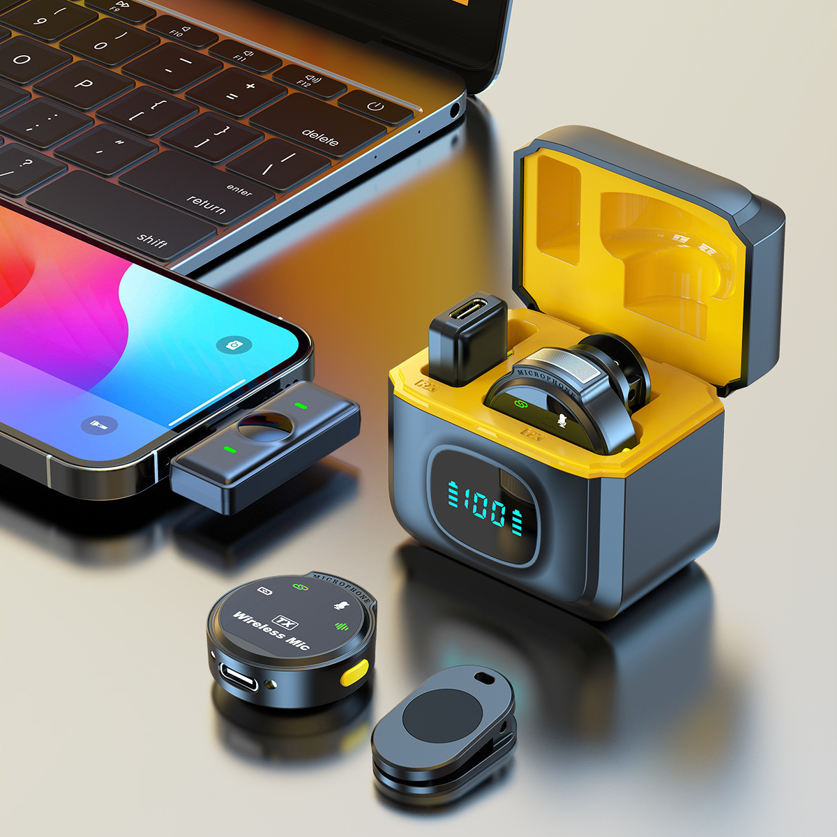 wireless microphone for live streaming