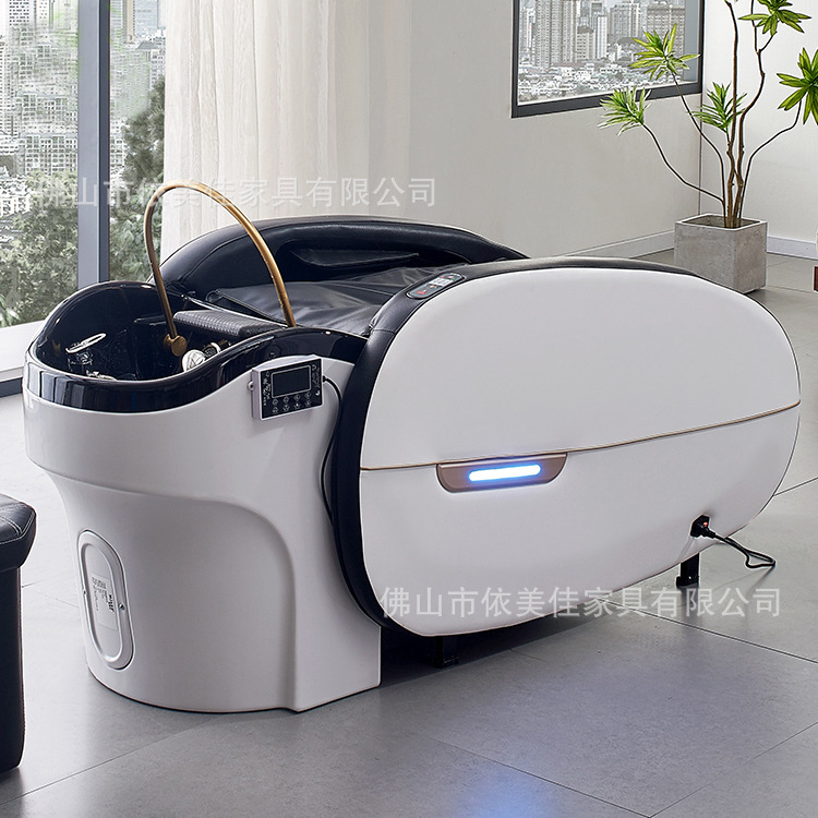 Fábrica eléctrica masaje champú cama peluquería automática inteligente cuidado del cabello cama peluquería cabeza tratamiento circulación de agua
