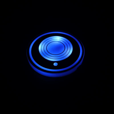 Anti-slip mat Coaster, Colorful Water Coaster - three-halos