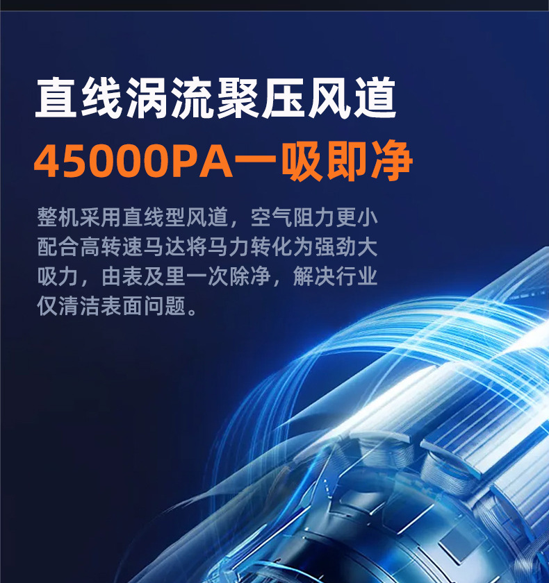 Mericle Wireless Vacuum Cleaner for Home Use, Portable Car Vacuum Cleaner, High-Power Wireless Vacuum Cleaner, Handheld for Home Use