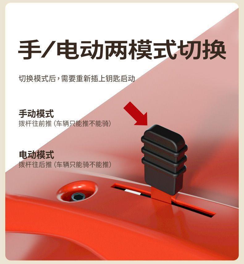 Elderly Mobility Scooter, Two-Seater Electric Vehicle for Disabled People, Four-Wheel Household Folding Small Low-Speed Electric Scooter for Seniors