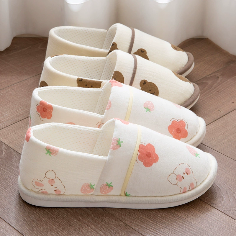 Послеродовая обувь для беременных, летние тонкие закрытые тапочки на мягкой подошве на толстой подошве на весну и лето 6, 7 июля, противоскользящие 8.