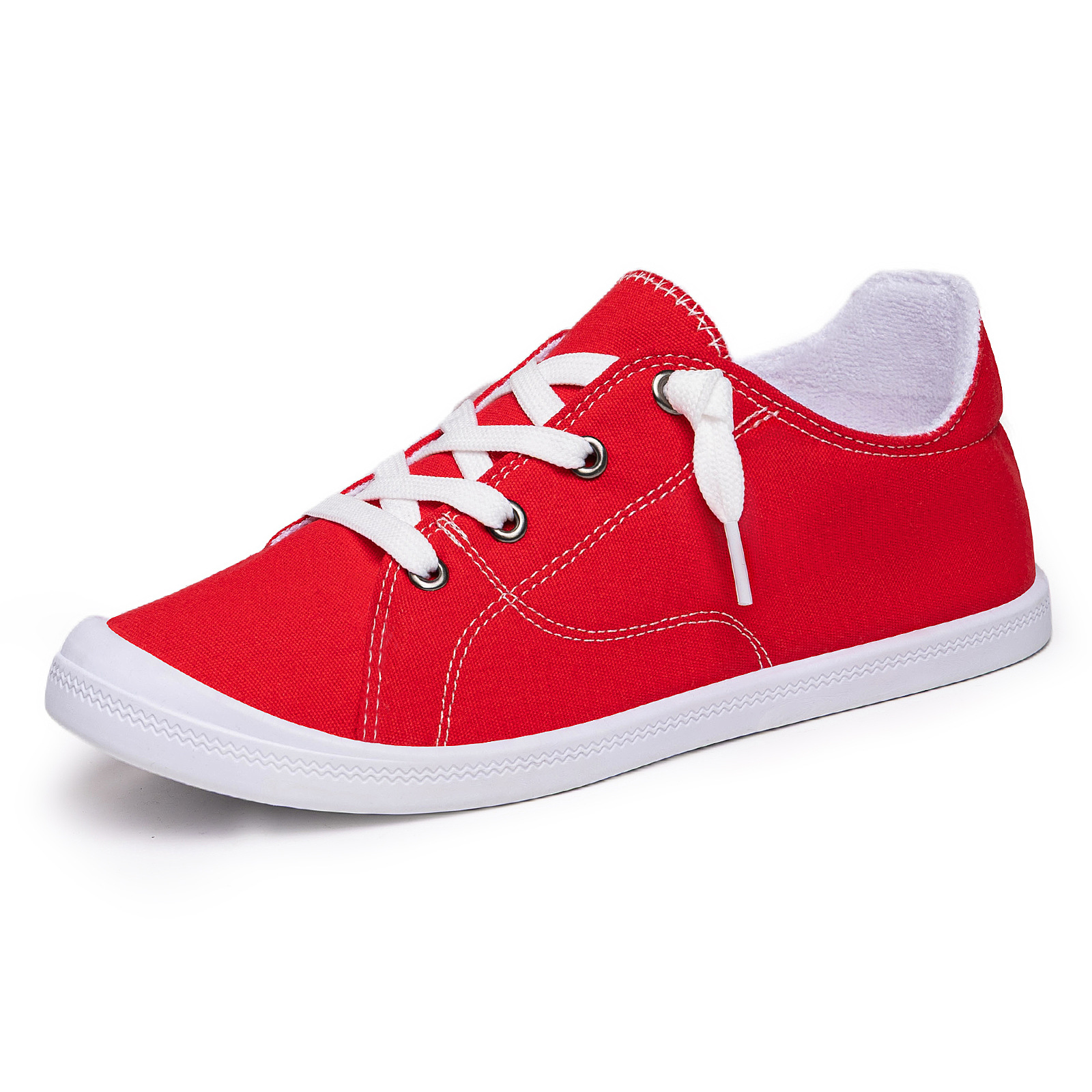 Zapatos europeos y americanos zapatos de tela ligera primavera zapatos casuales de tacones planos zapatos de mujer zapatos perezosos
