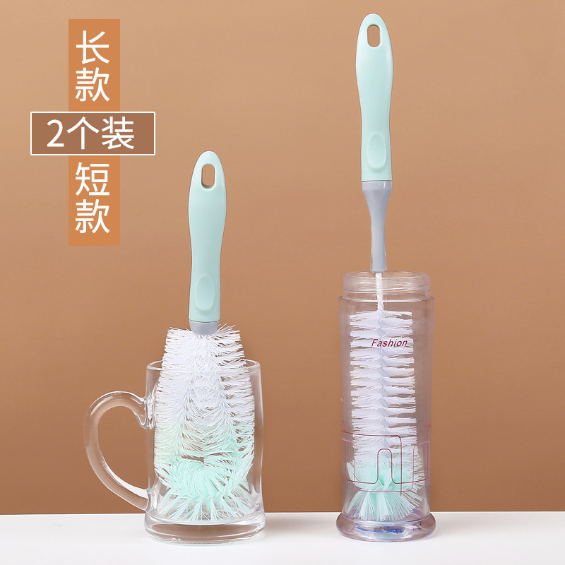 Cup brush to remove tea stains long handle washing Cup feeding bottle no dead angle cleaning artifact glass cup kettle tea cup cleaning suit Cup brush to remove tea stains long handle washing Cup feeding bottle no dead angle cleaning artifact glass cup kettle tea cup cleaning suit