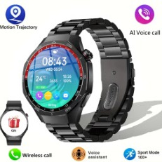 Bracelet connecté GT5pro - Idéal pour le sport et les activités de plein air avec fréquence cardiaque, podomètre, suivi du sommeil et appels Bluetooth_voghion.com