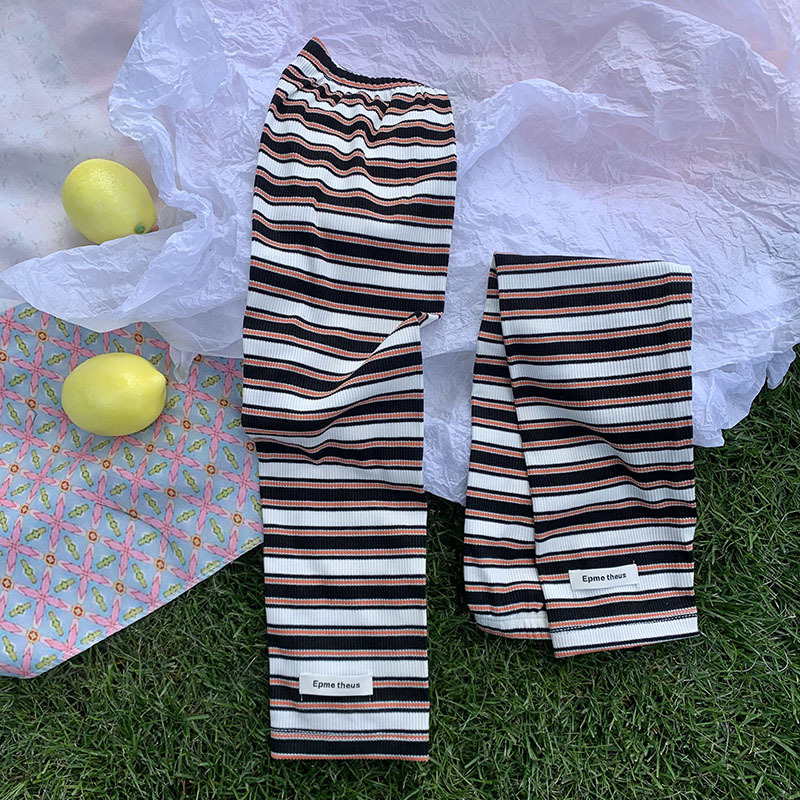 Funda de manga de hielo para hombre, protector solar a rayas, manga de hielo, conducción y conducción de verano, funda de manga de hielo, protector de brazo suelto y transpirable, brazalete