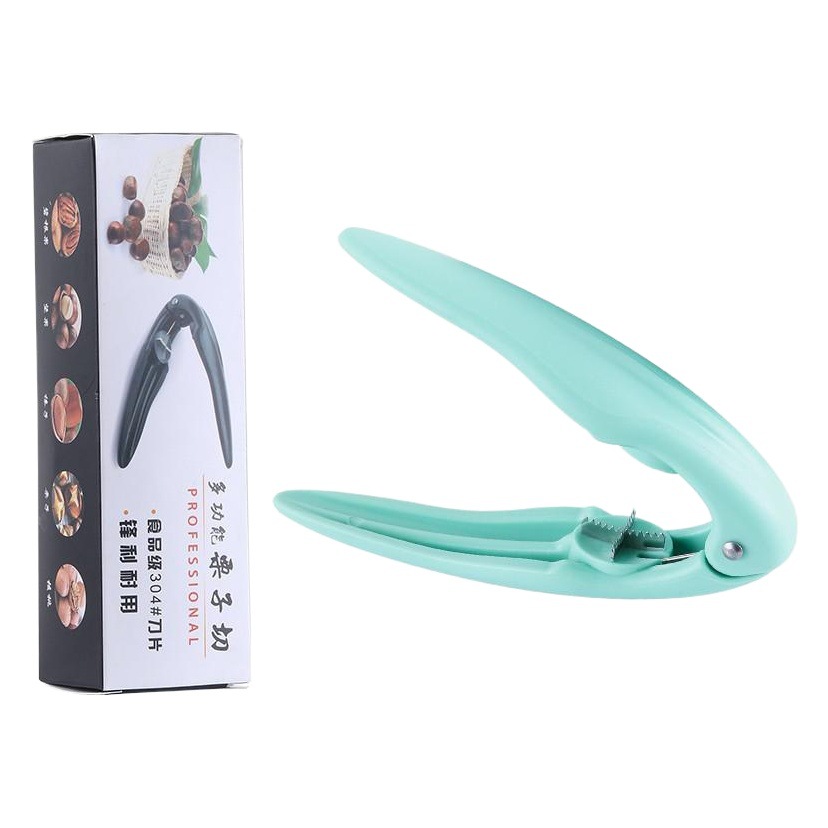 In stock chestnut opener cross chestnut treasure household kitchen peeling tool chestnut clip walnut clip chestnut clip