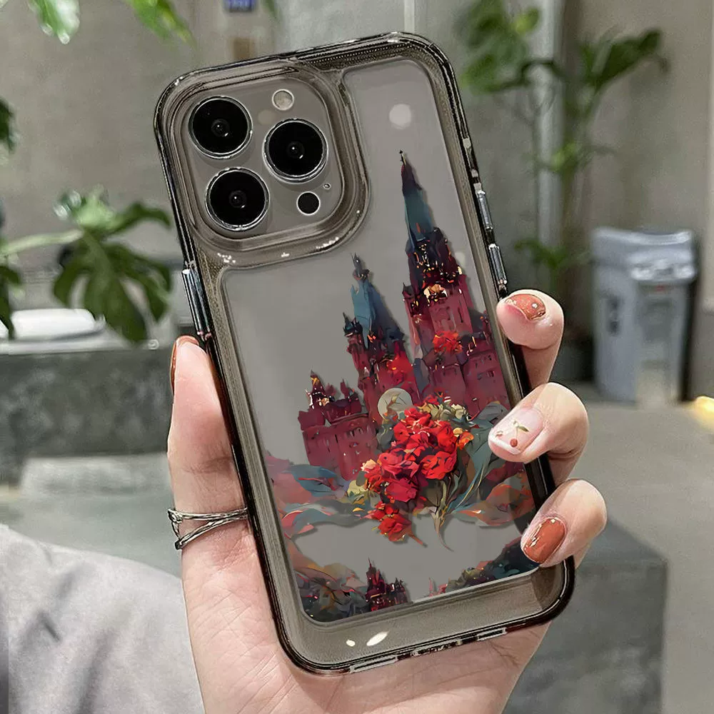 Apple, ретро совместимый замок, чехол для телефона, iPhone13 Pro, iPhone 12, защитный чехол, цветочный, iphone