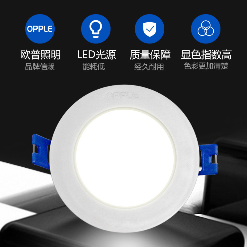 Op Led Downlight Recessed Hole Light 7.5/10/12 cm 2.5/ 3inch Anti-Fog Ceiling Light Design Spotlight