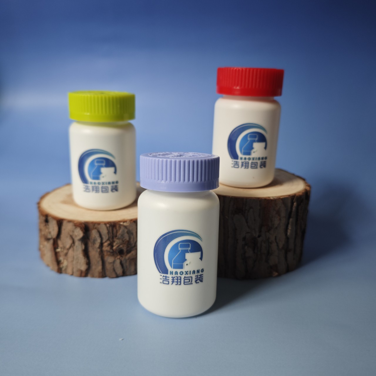 工厂直供拉撕瓶保健品瓶塑料瓶包装瓶卡口瓶固体药用瓶瓶子分装瓶